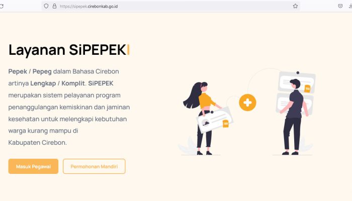 Aplikasi Sipepek Viral, Begini Respons Pemerintah Kabupaten Cirebon