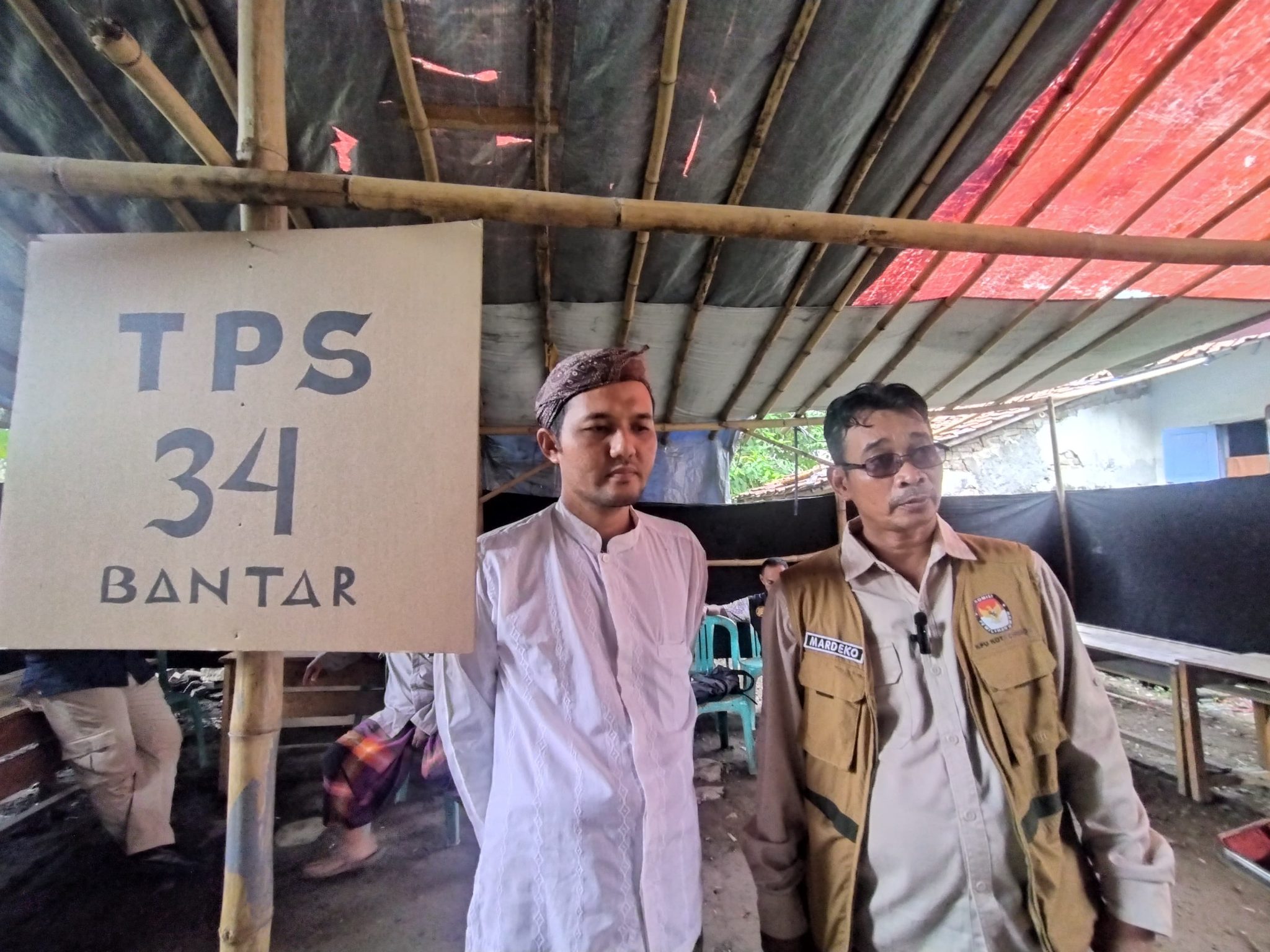 KPU Kota Cirebon meninjau lokasi TPS Benda Kerep.