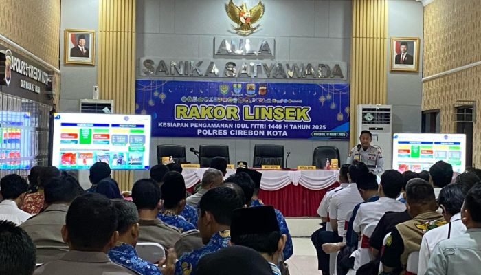 Polres Cirebon Kota Perketat Pengamanan Malam Takbiran, Libatkan Lintas Sektoral