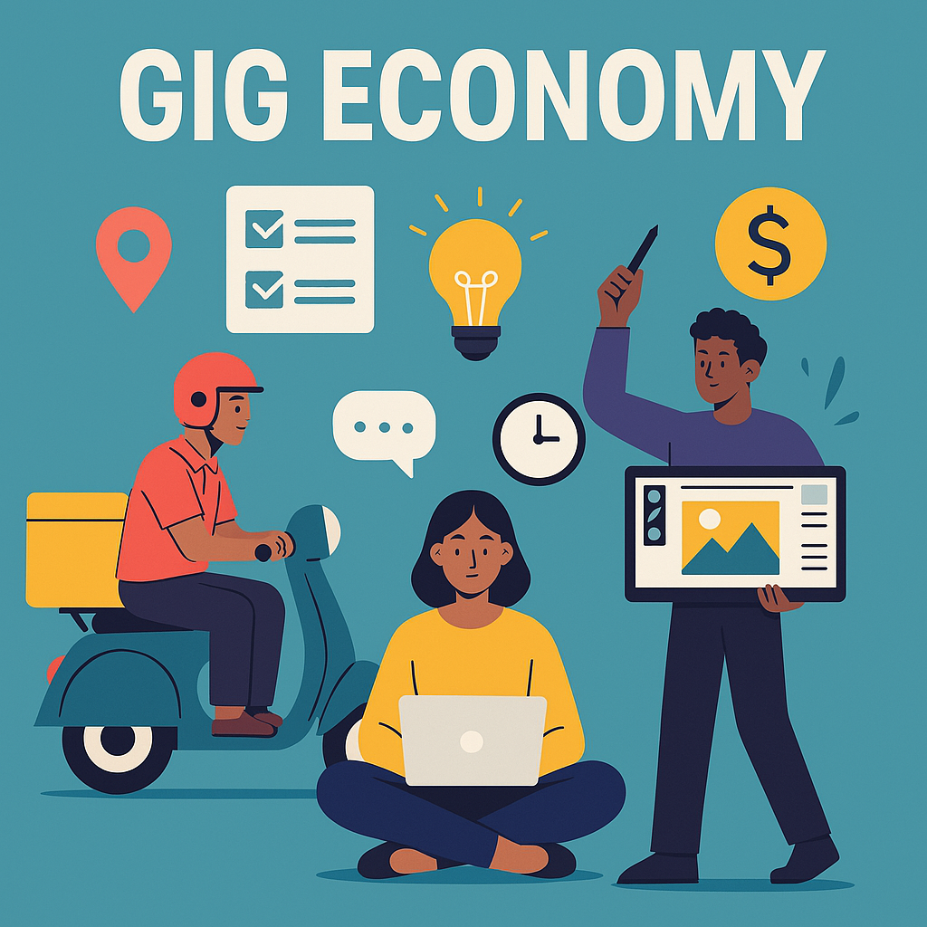 Ilustrasi Gig Economy