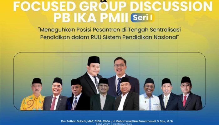 FGD PB IKA PMII: RUU Sisdiknas Dinilai Ancam Pendidikan Pesantren