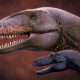 Rekonstruksi kehidupan Ulughbegsaurus uzbekistanensis dan tyrannosauroid yang lebih kecil. Kredit gambar: Julius T. Csotonyi.