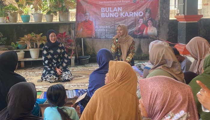 Selly Gantina Supervisi Program Keluarga di Bulan Bung Karno