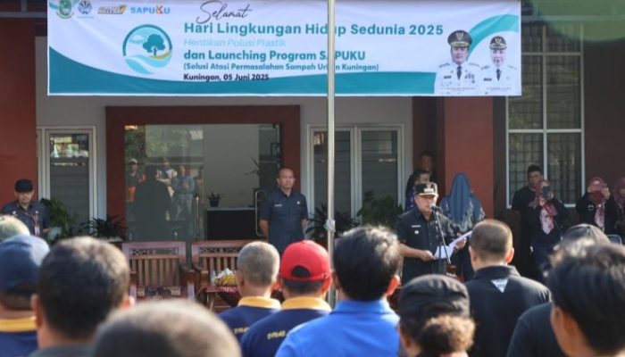 SAPUKU Resmi Diluncurkan, Bupati Kuningan Ajak Warga Bergerak Atasi Sampah Plastik