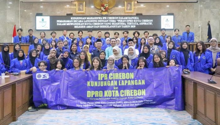 DPRD Terima Kunjungan Mahasiswa IPB Cirebon, Bahas Peran Legislatif Hingga Pembangunan Daerah