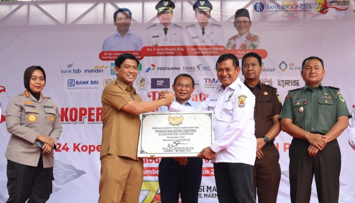 Dorong Ekonomi Rakyat, Pemkab Cirebon Luncurkan Ratusan Koperasi Merah Putih