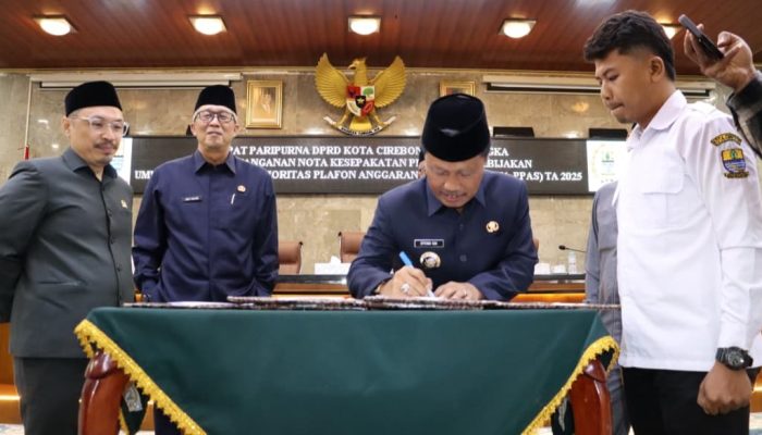 Pemkot dan DPRD Kota Cirebon Sepakati Perubahan KUA-PPAS Tahun Anggaran 2025