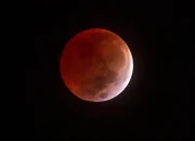 Blood Moon Mewarnai Langit Indonesia, Disaksikan Jelas dari Cirebon
