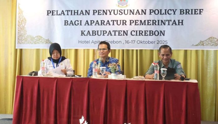BKPSDM Cirebon Gelar Pelatihan Policy Brief