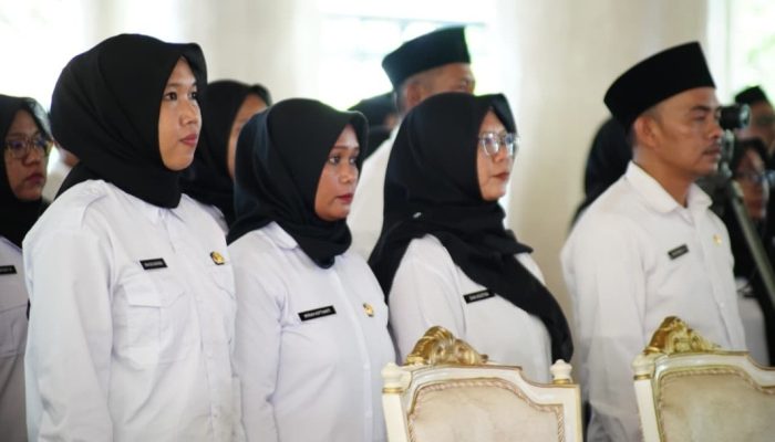 262 PPPK Teknis Kemensos Dilantik, Perkuat Layanan Sosial di Indramayu