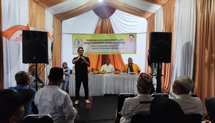 Reses DPRD, Erry Serap Aspirasi Warga soal Jalan, Drainase, dan Kebersihan