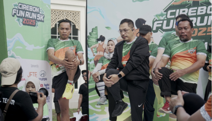 DPRD Apresiasi Gelaran Cirebon Fun Run 2025, Ratusan Warga Tumpah Ruah Ikuti Ajang Lari Meriah
