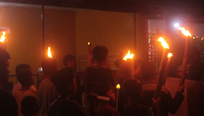 Meriahnya Malam Takbir Idul Fitri ala DKM dan Irmas Al-Muhajirin