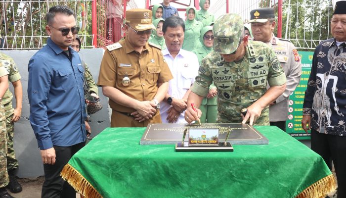 Pangdam Siliwangi Resmikan Jembatan Perintis Garuda III di Cirebon