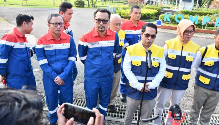 Dirjen Migas Pastikan Pasokan BBM Aman Jelang Lebaran Saat Tinjau Kilang Balongan